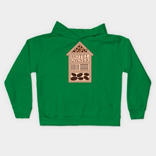 Insect hotel Kids Hoodie